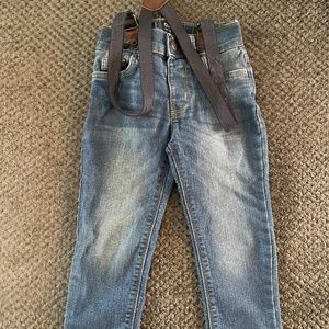 Oshkosh Suspender Skinny Jeans